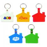 House Plastic Keyring, Plastic Keyrings